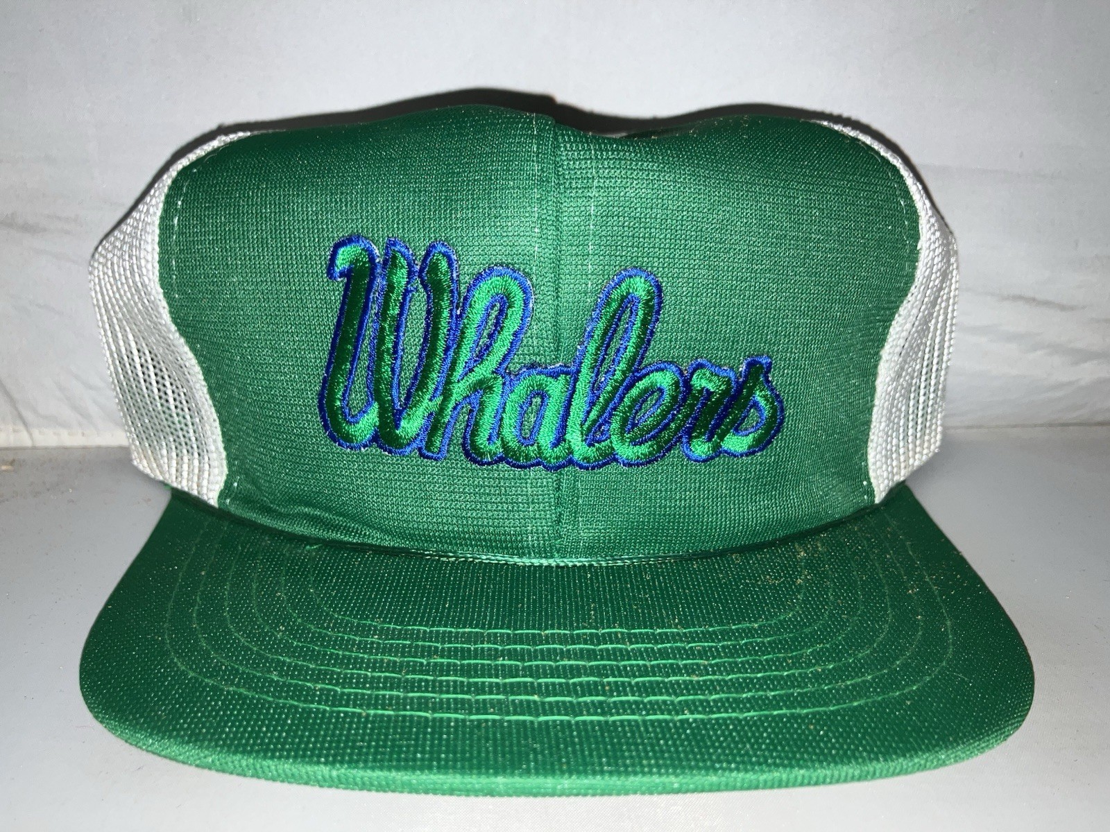 Vtg Hartford Whalers Hockey Snapback Hat Cap 80s Deadstock NHL Youngan Rare