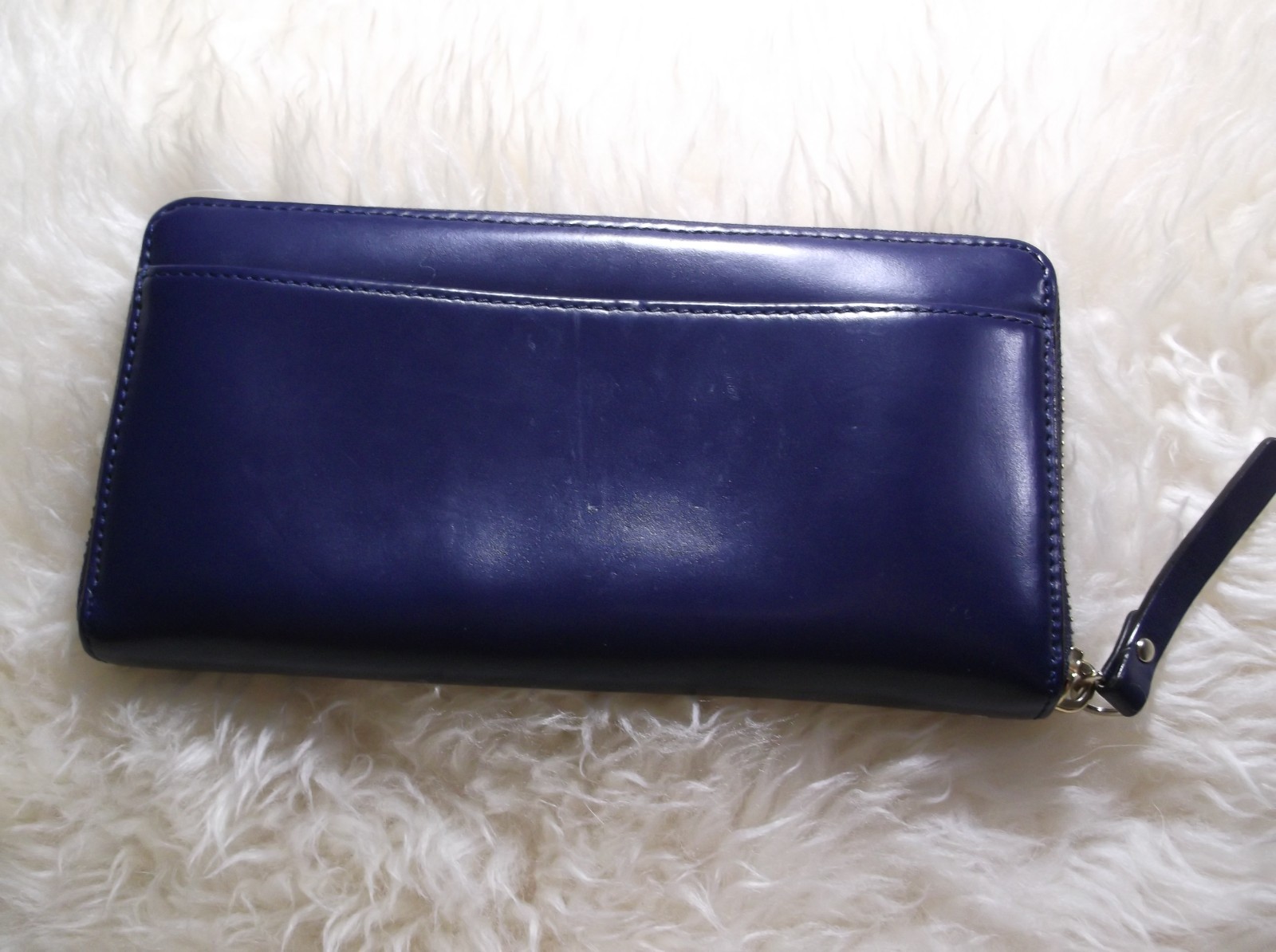 Kate Spade New York Spice Things Up Camel Neda Wallet Blue WLRU4841