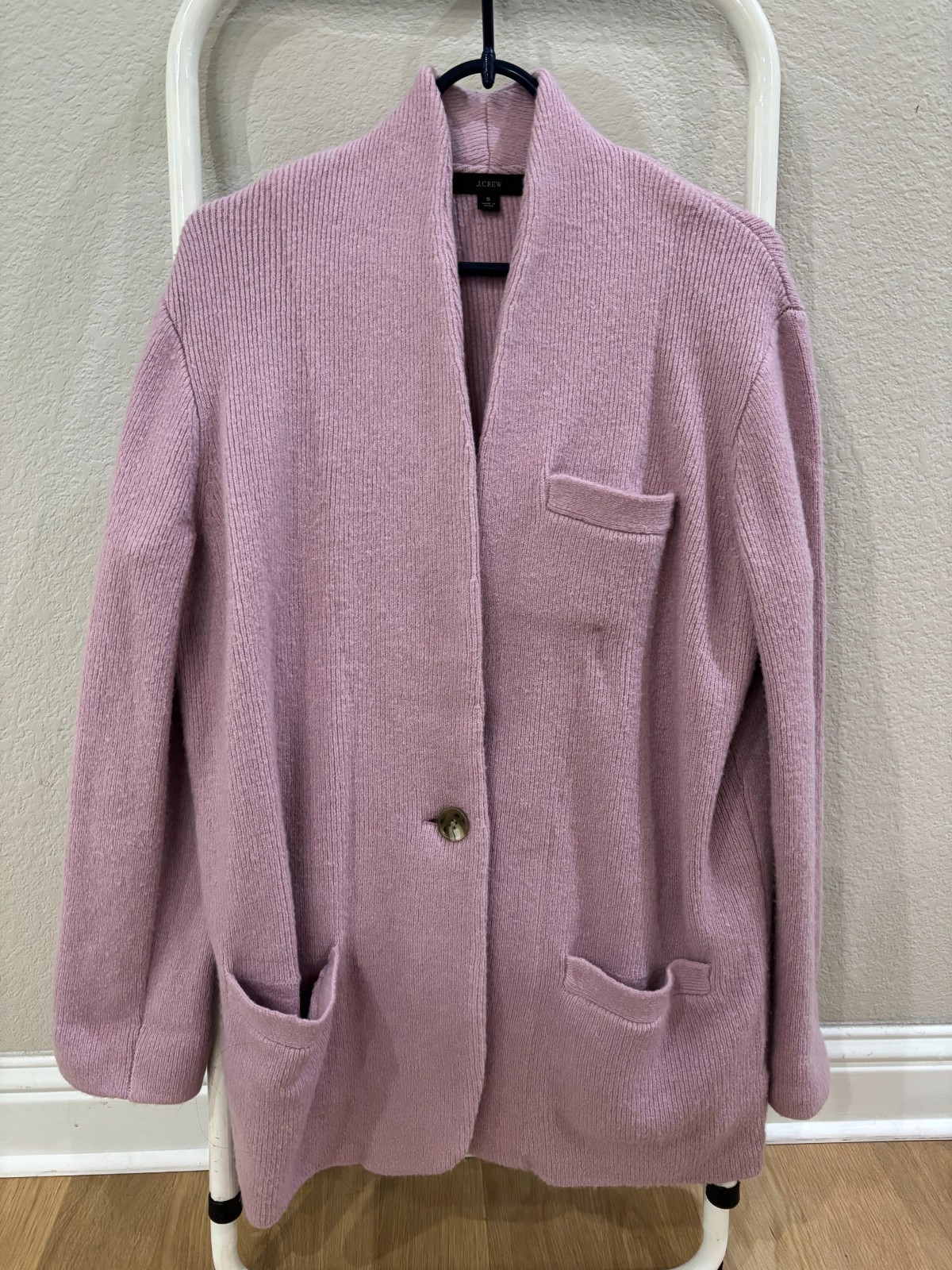 JCrew Women’s S Lilac Cozy Sweater Cardigan