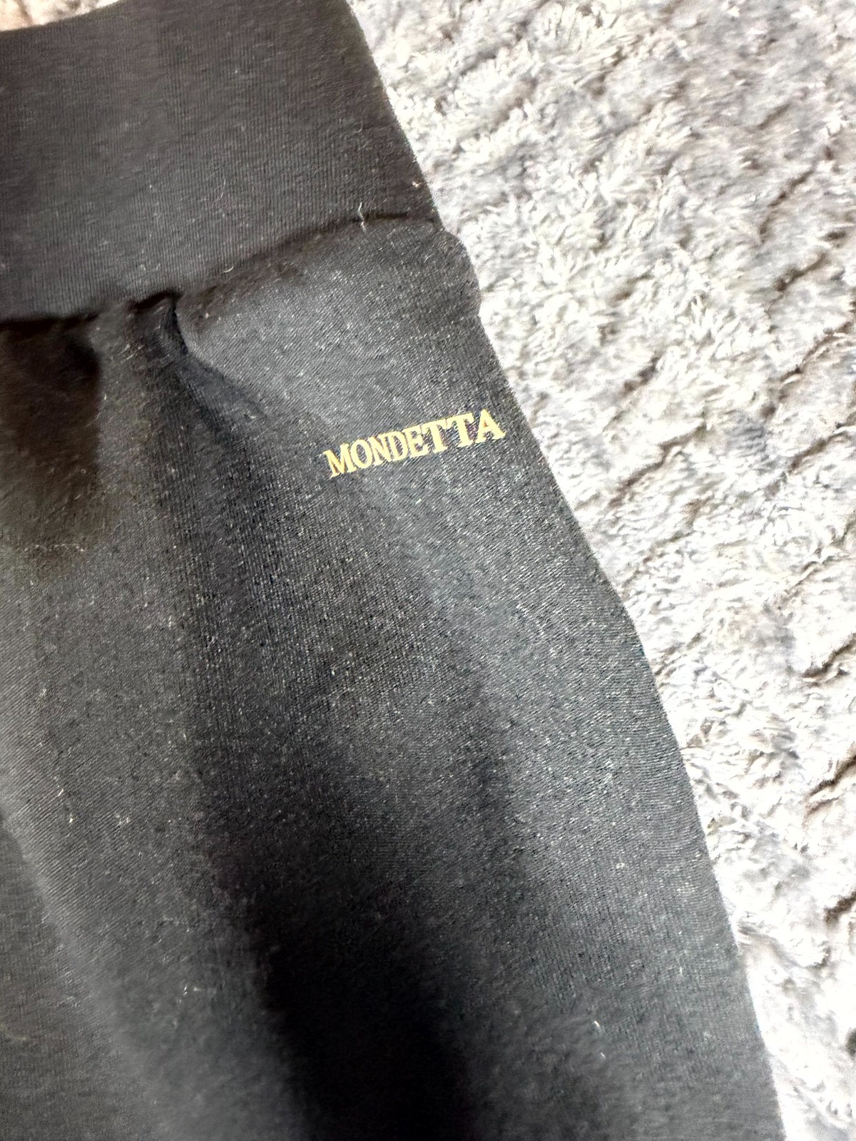 Mondetta Performance Luxury Pants Womens Large Black Pintuck Straight Mid Rise