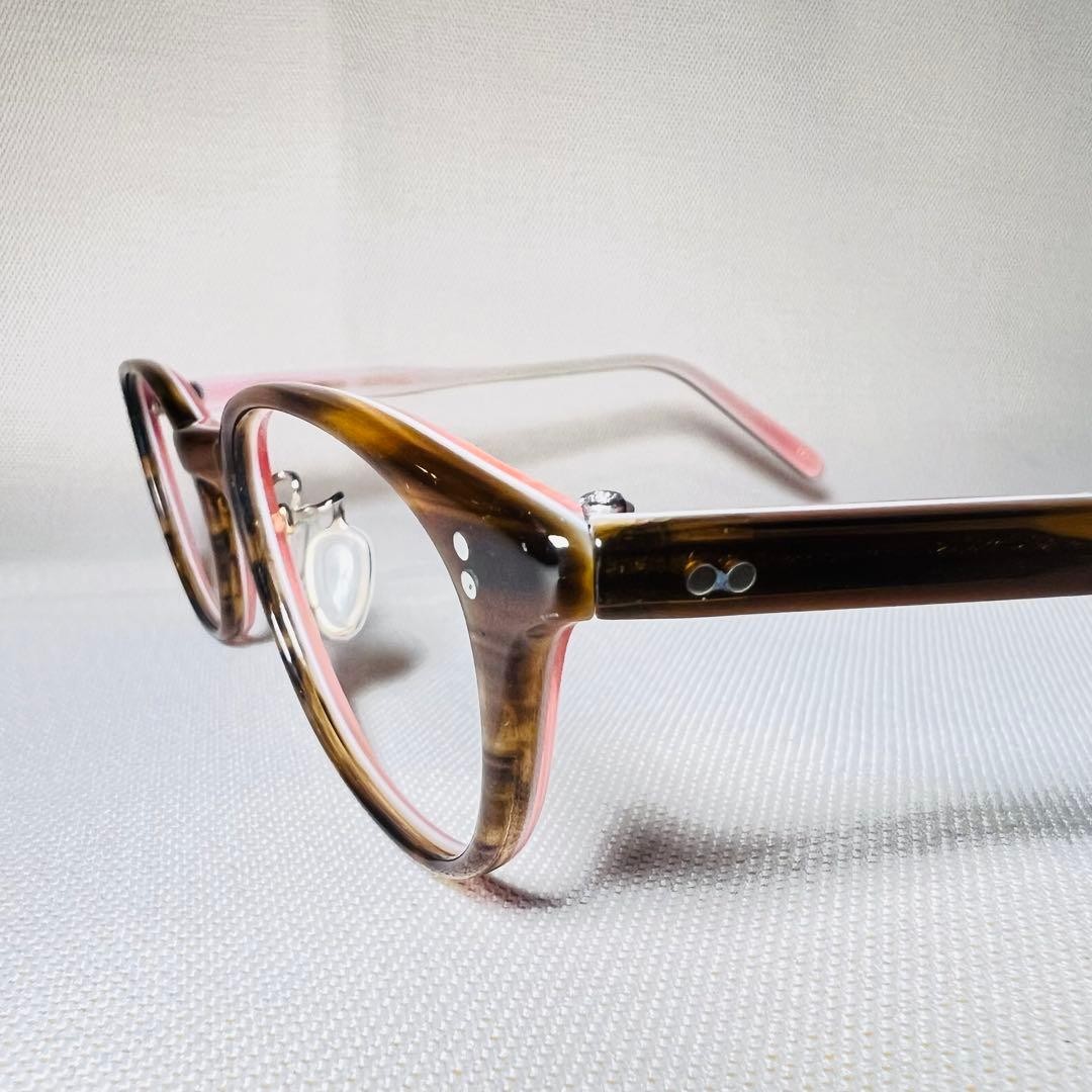 Oliver Peoples Glasses Oddrey Brown Pink 51-20-145