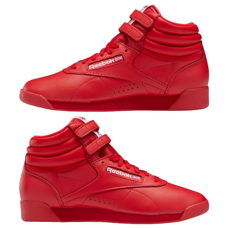Reebok Classic Women’s Red Freestyle Hi Fashion Sneakers GV6724 100005871 F/S HI