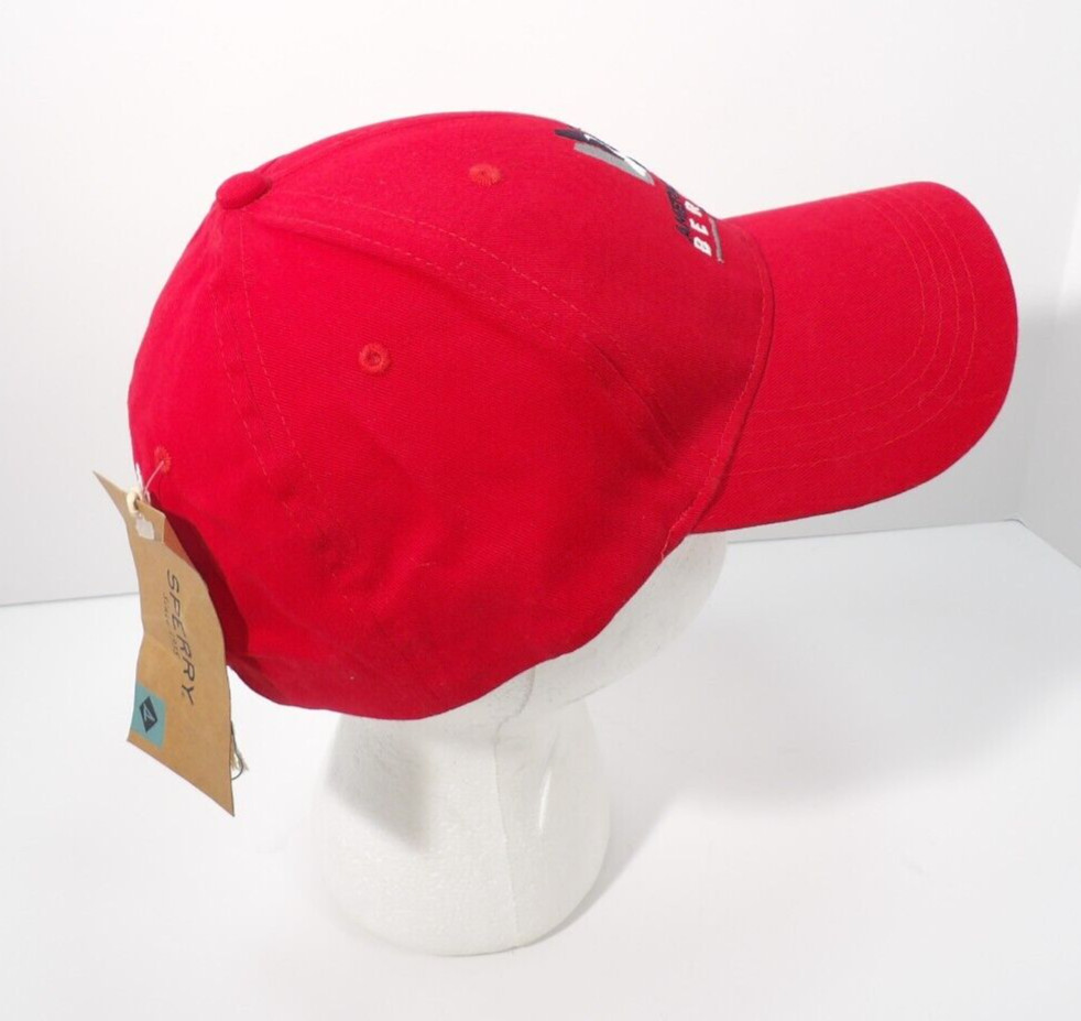Sperry America’s Cup 2017 Bermuda Red Adjustable Hat Adult Unisex Cap