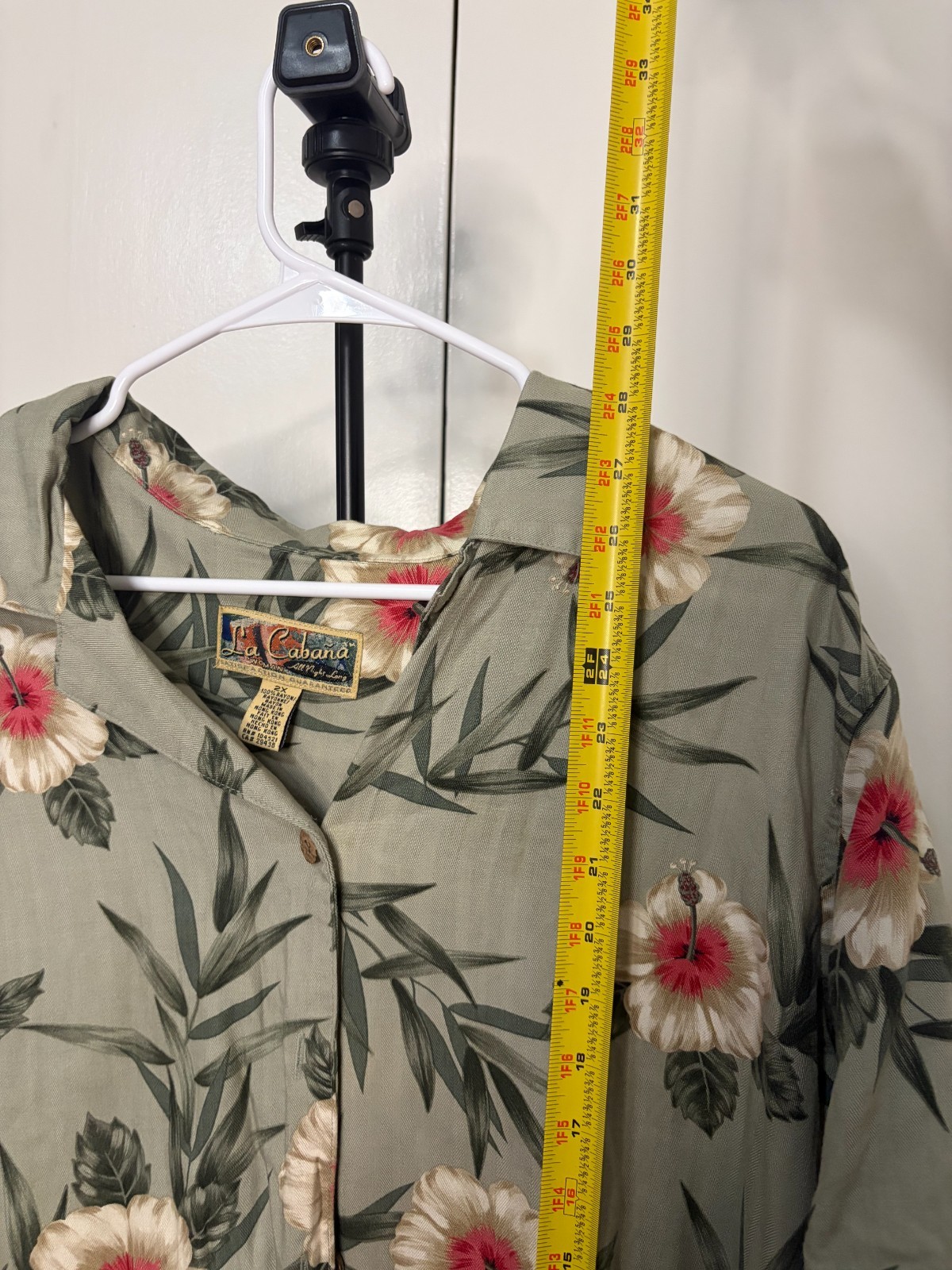 La Cabaña 100% Rayon Hawaiian Shirt – Men’s 2X