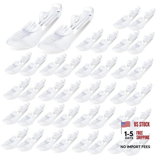 20 Pairs Plastic Shoe Tree Stretcher Sneaker Form Insert Size 5-8″ Women Style