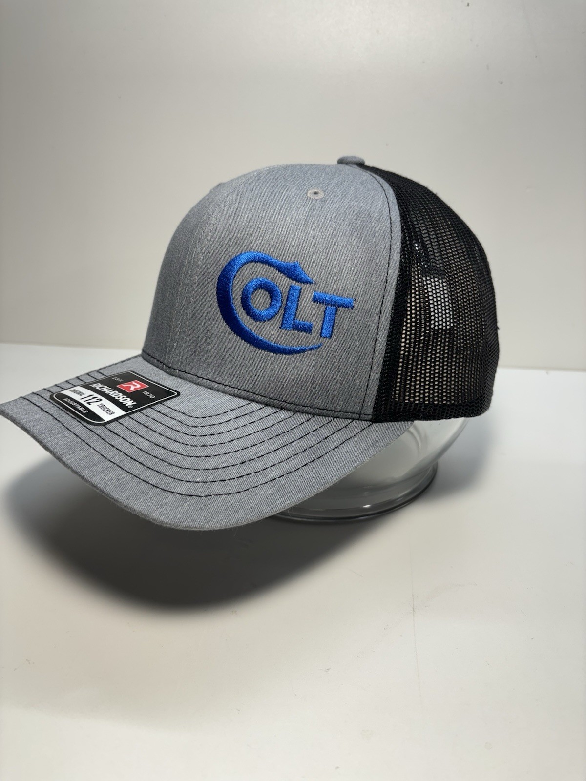 🔥Colt Firearms, Revolver, Gun Logo Hat SnapBack Embroidered Richardson 112 Hat