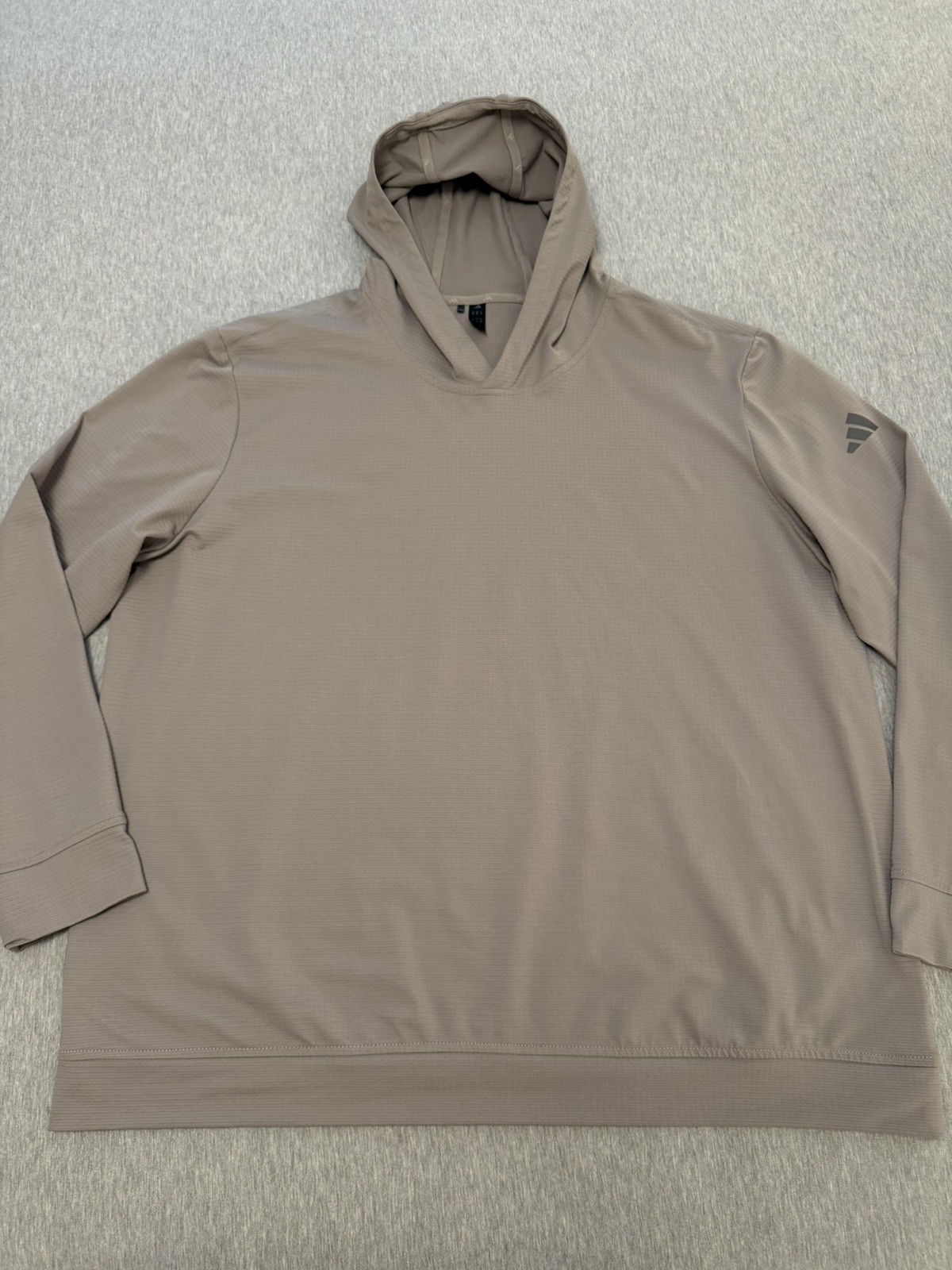 Adidas Men’s XXL Ultimate365 Golf Hoodie Putty Beige