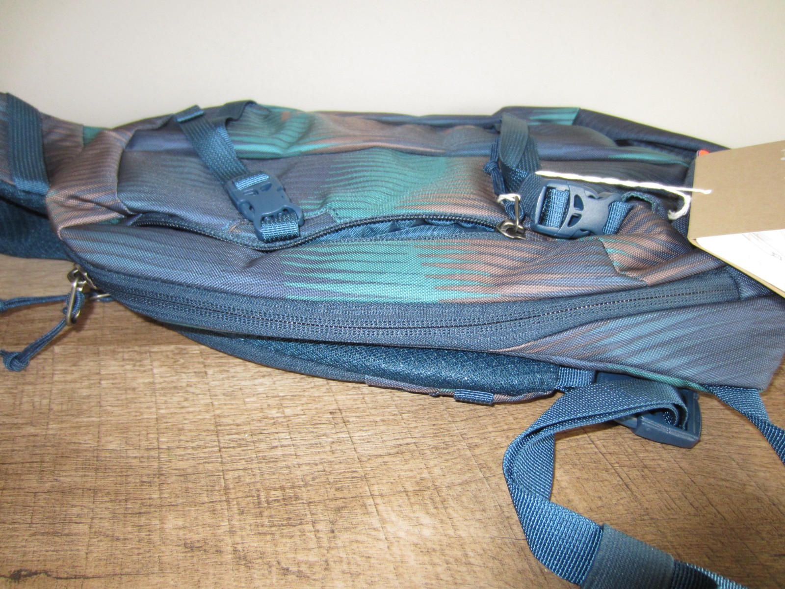 NWT Patagonia Atom 8L Slingback Aurora Tidepool Recycled Nylon Mens Womens HTF