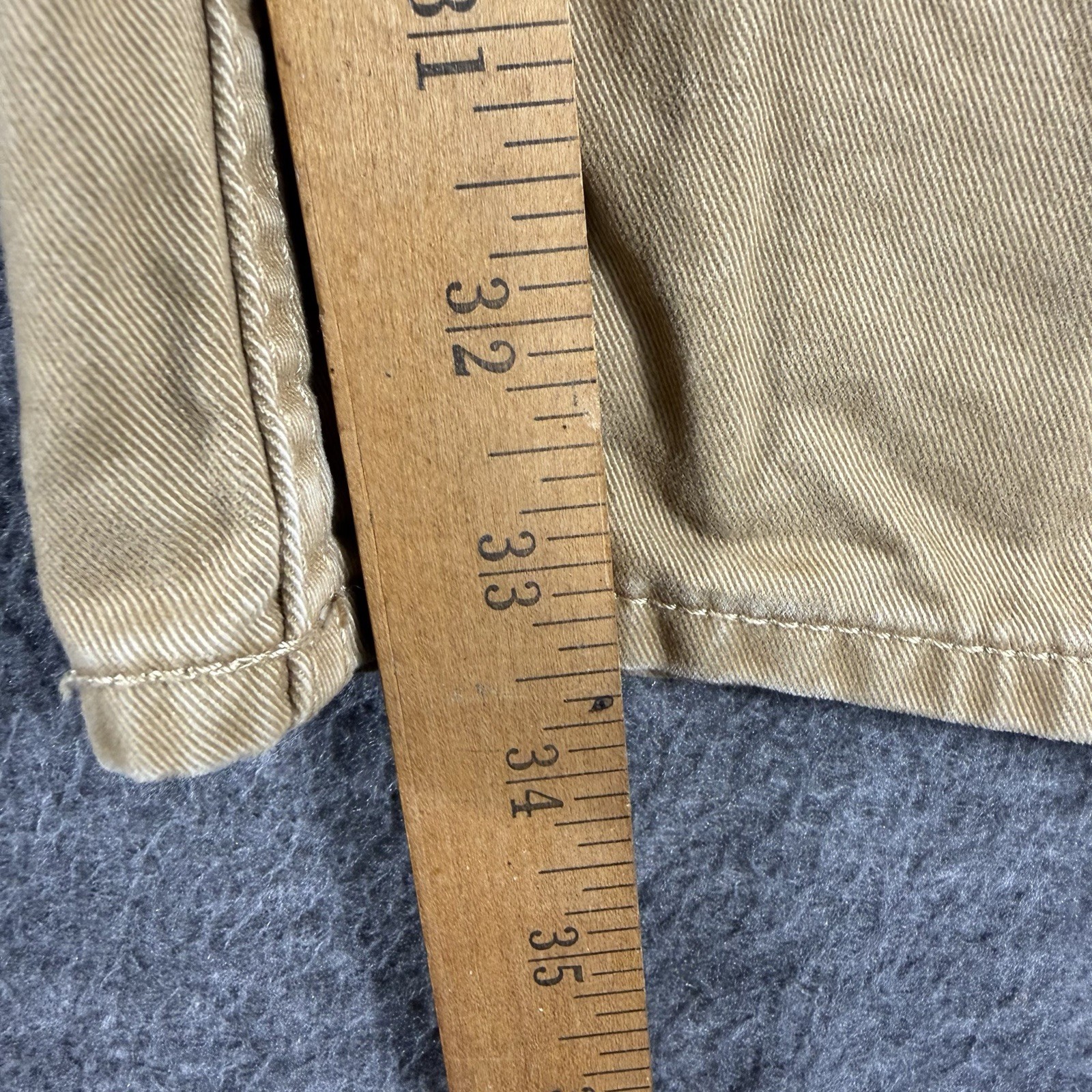 POLO Ralph Lauren Dungaree 650 Straight Men’s Jeans Tan Size 34 X 34 Preppy