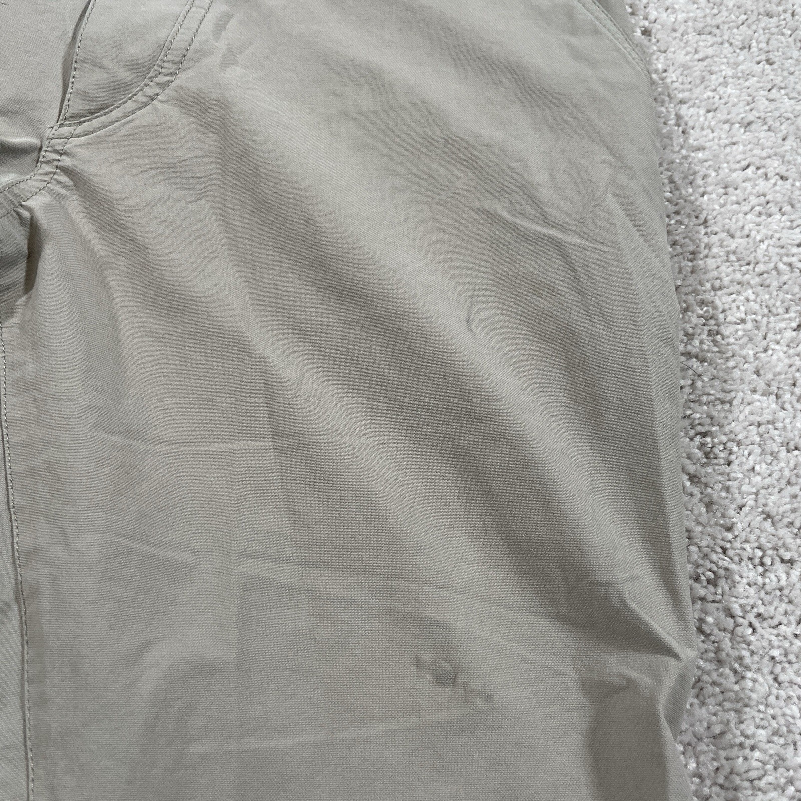 Kuhl Resistor Chino Pants Mens 35×30 Beige Stretch Canvas Straight Leg Casual