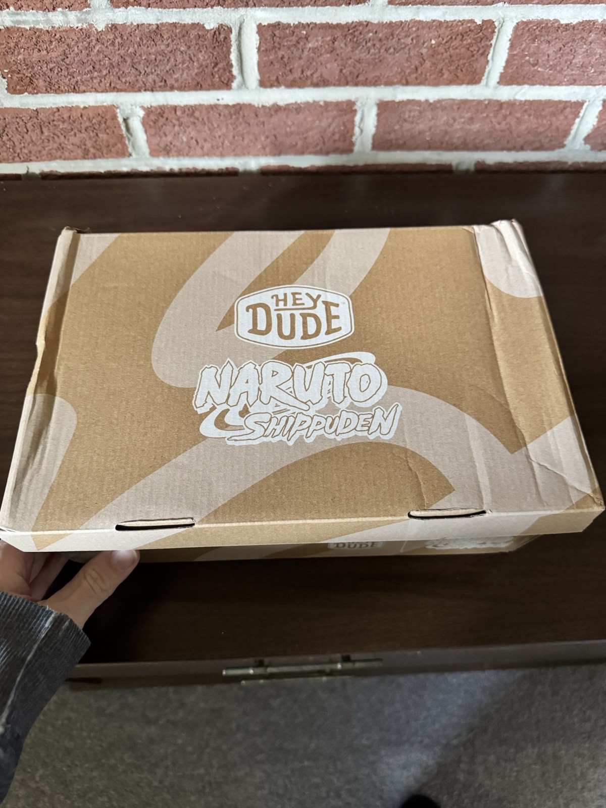 Hey Dude x Naruto Sage Mode Wally Funk Limited Time Collab Mens Size 10 New