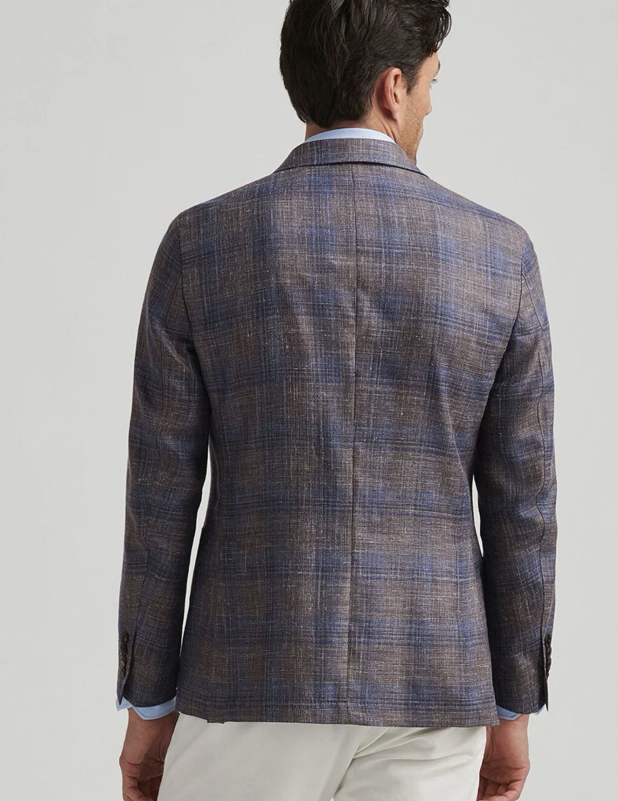 NWT Peter Millar Crown Crafted Dawson Plaid Blazer Jacket Sport Coat 44 R $1295