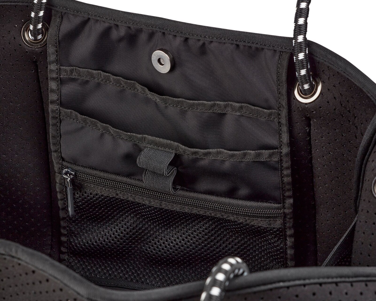 * CALIA GOLF * NEOPRENE TOTE BAG * BLACK *