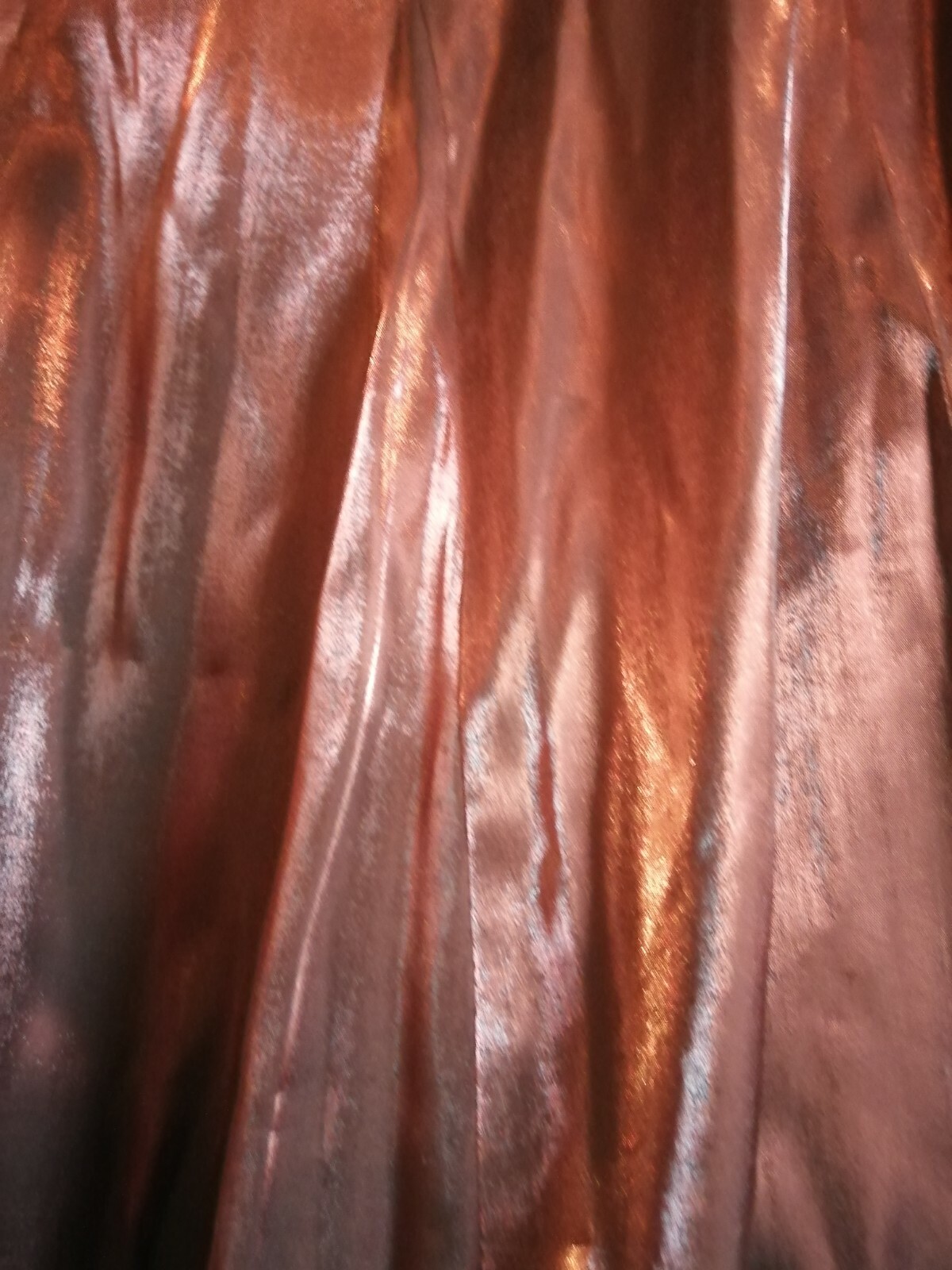 Minuet 14 Terracotta Shimmer Full Length Satiny Tulle Formal Ball Skirt 