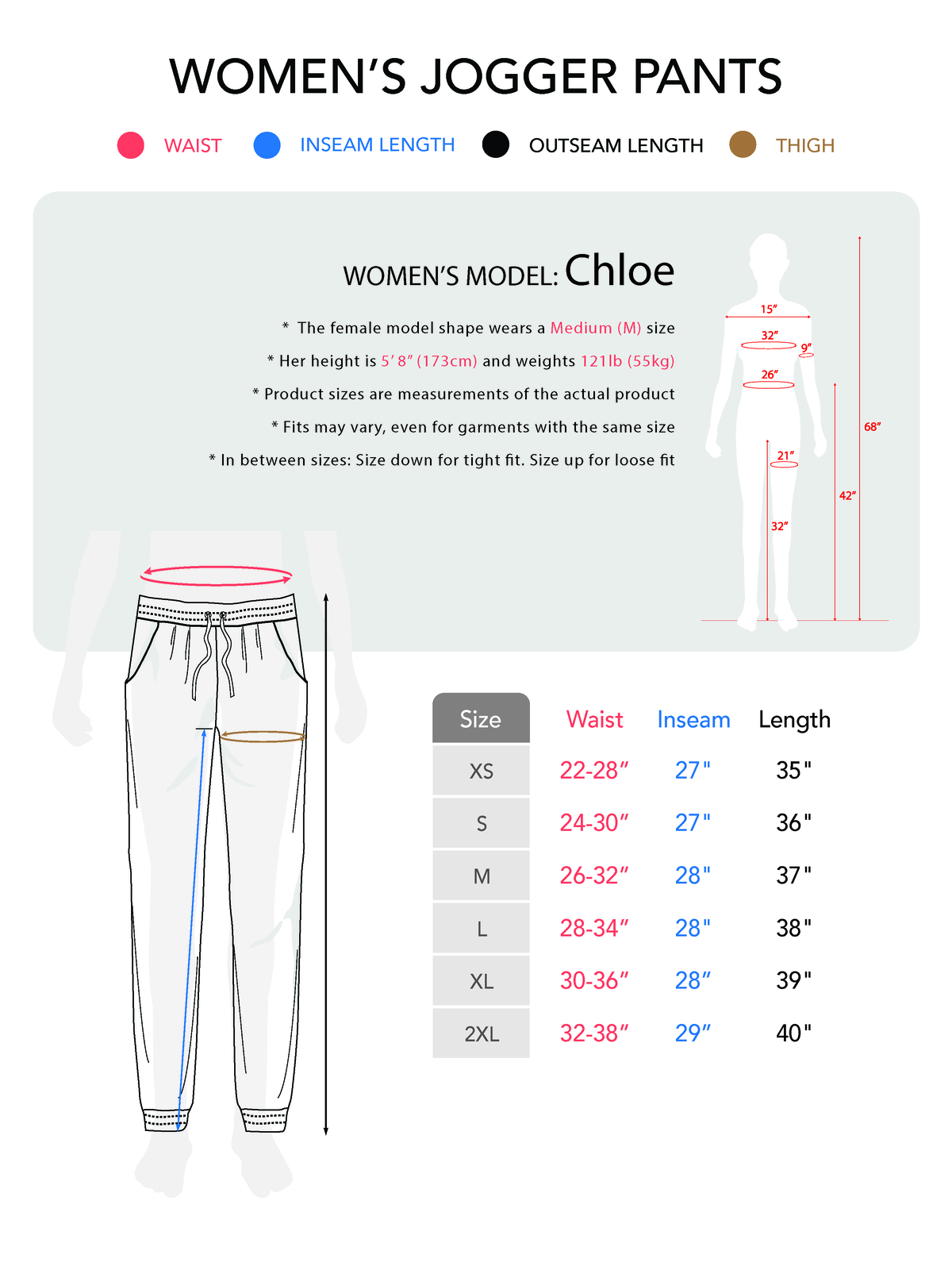 Womens Premium Soft Fleece Sweatpants Yoga Joggers with Ribbed Cuffs Skinny Fit