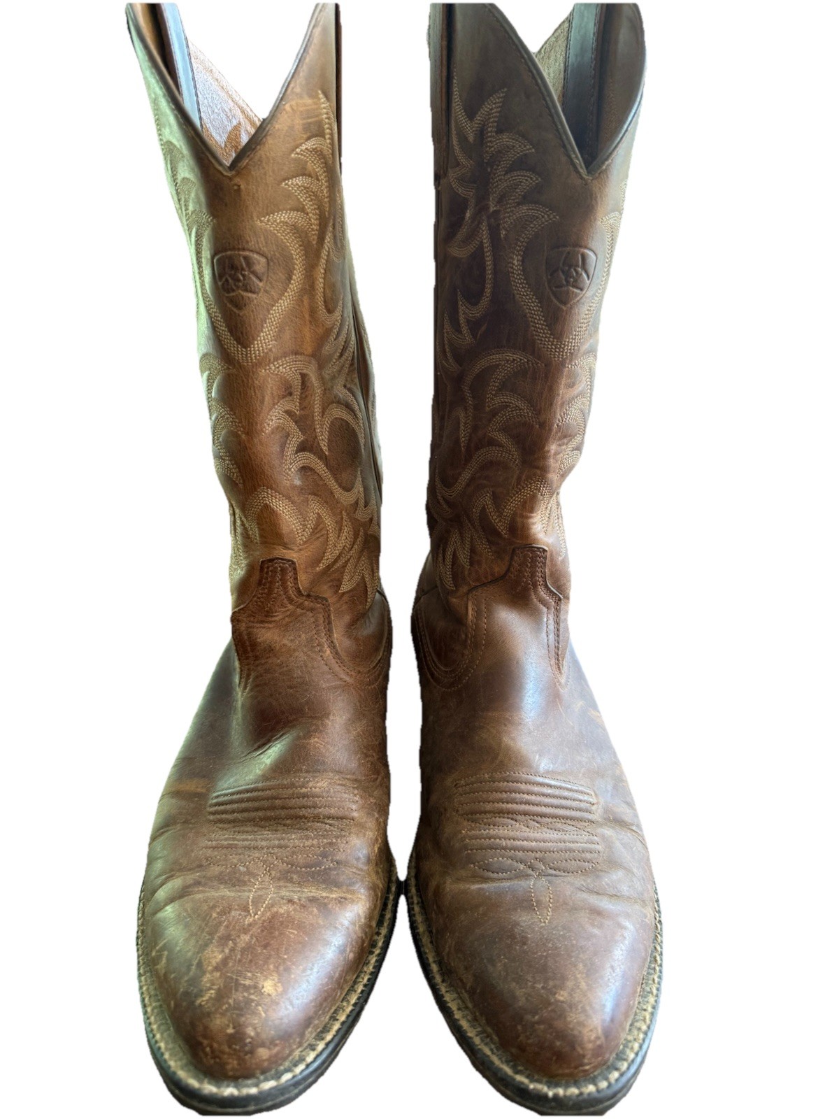 Ariat Men’s Heritage Western R Toe Cowboy Boot Size 9 Style 34725