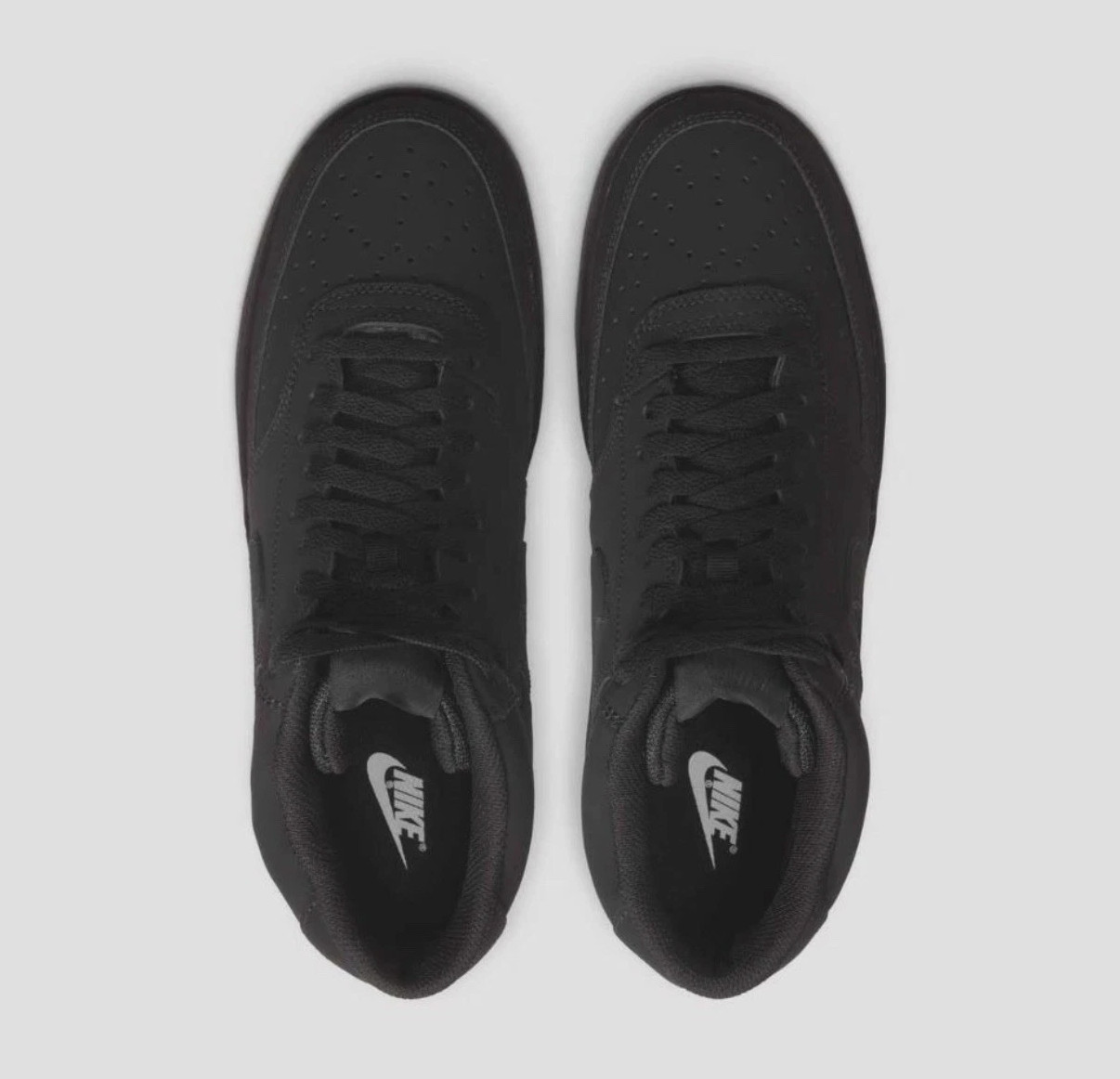 Nike Court Vision Mid Shoes Men’s Black Outdoor CU6620 001