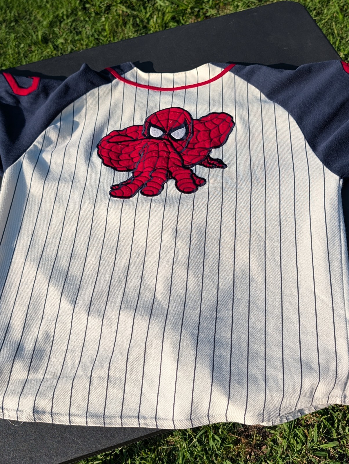 Vintage 2002 Y2K Spider-Man Marvel Comics Baseball Jersey – Size 2XL XXL