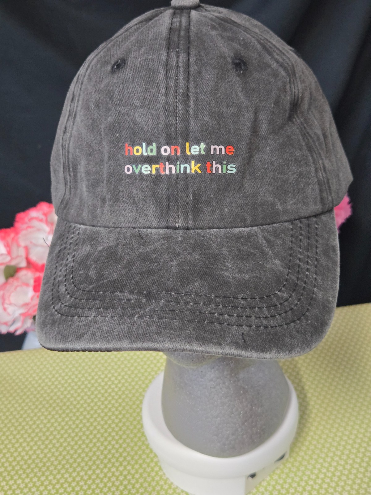 Let me Overthink This! Baseball Cap