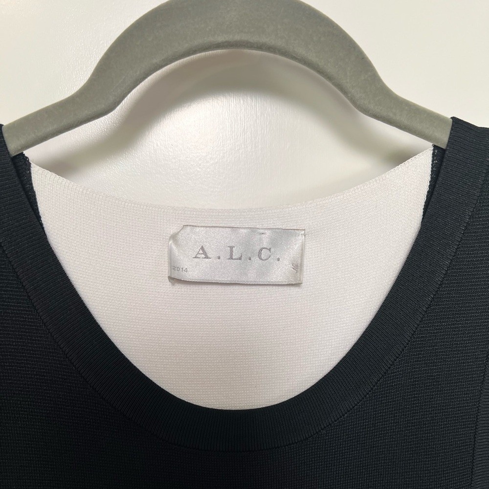 A.L.C. Classic Black Midi Dress (Small)