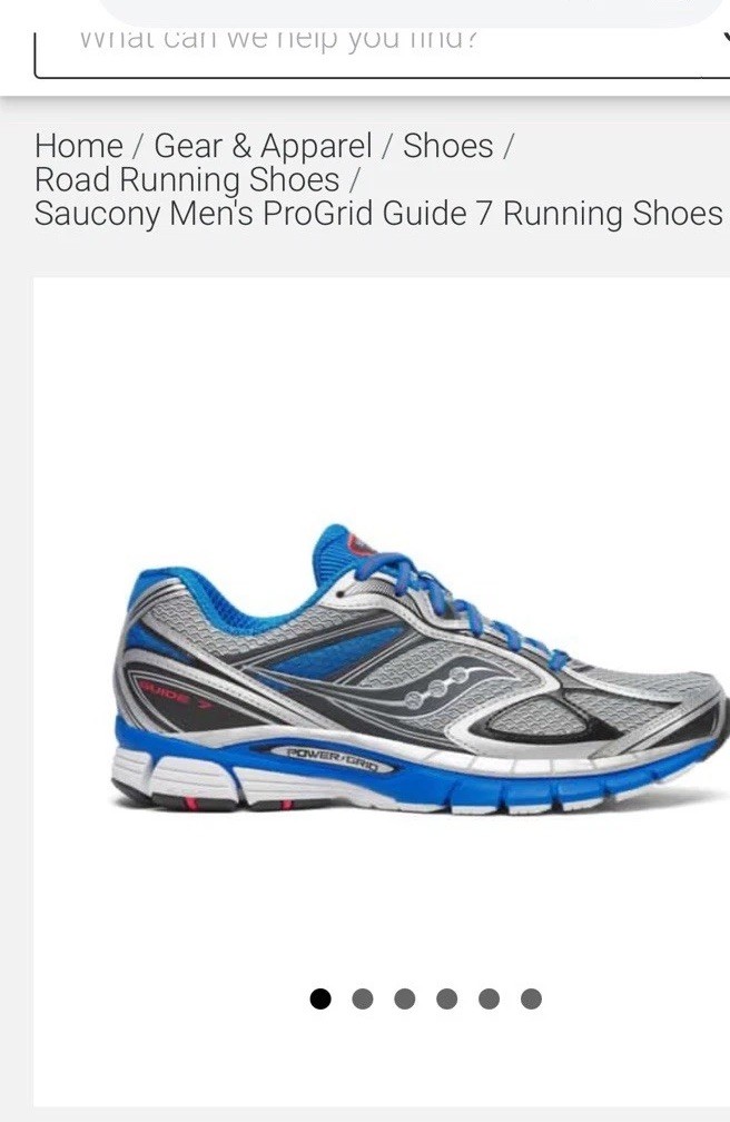 Saucony Men’s ProGrid Omni 7 Grey/royal S79036-15. 11.5
