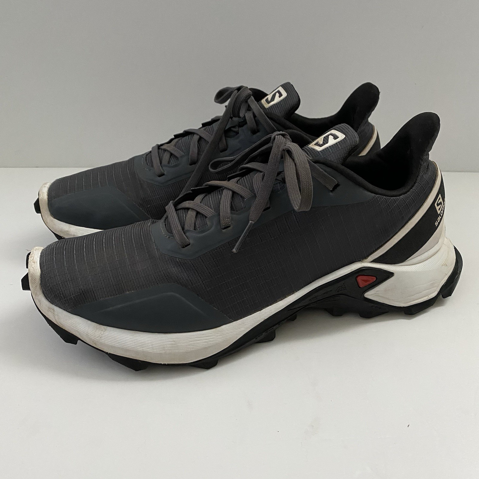 Salomon Alphacross Men’s US 8.5 EU 40 2/3 Grey Hiking Trail Running alpha cross