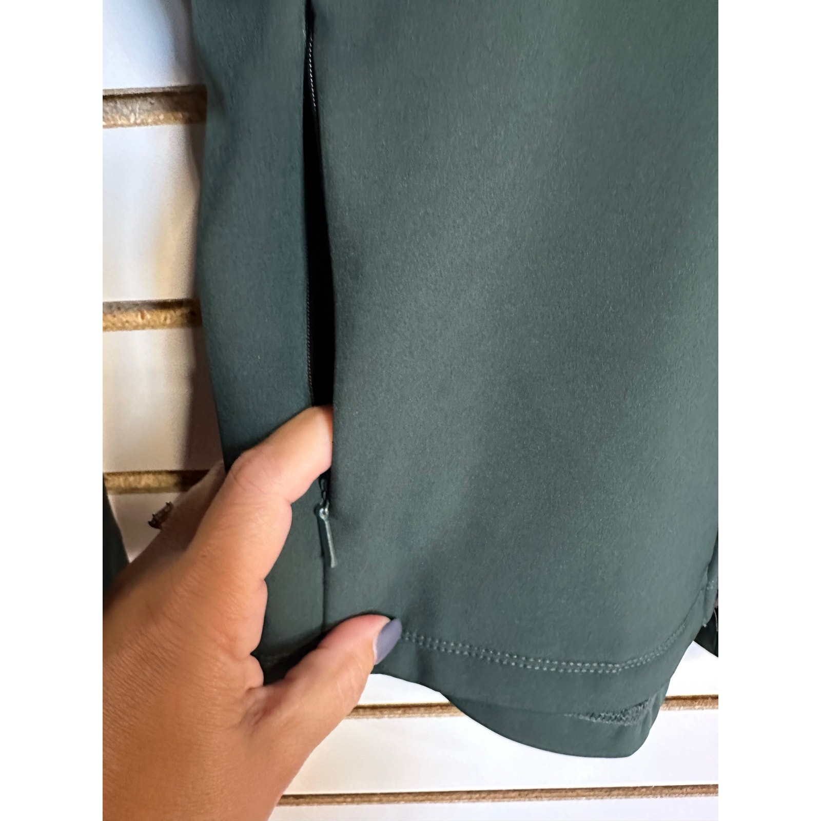 NWT Mondetta Outdoor Project Green Jacket XS Softshell Pockets