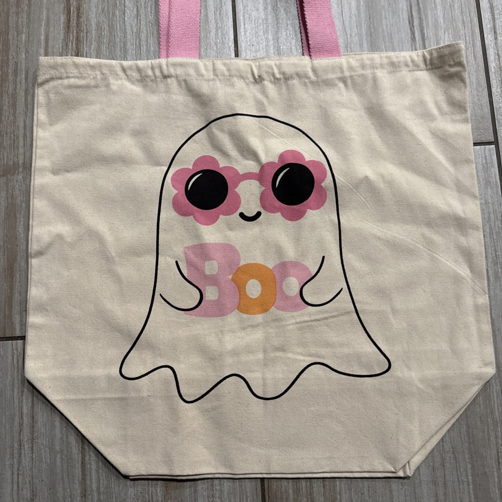 Boo Ghost Re-Usable Tote Bag