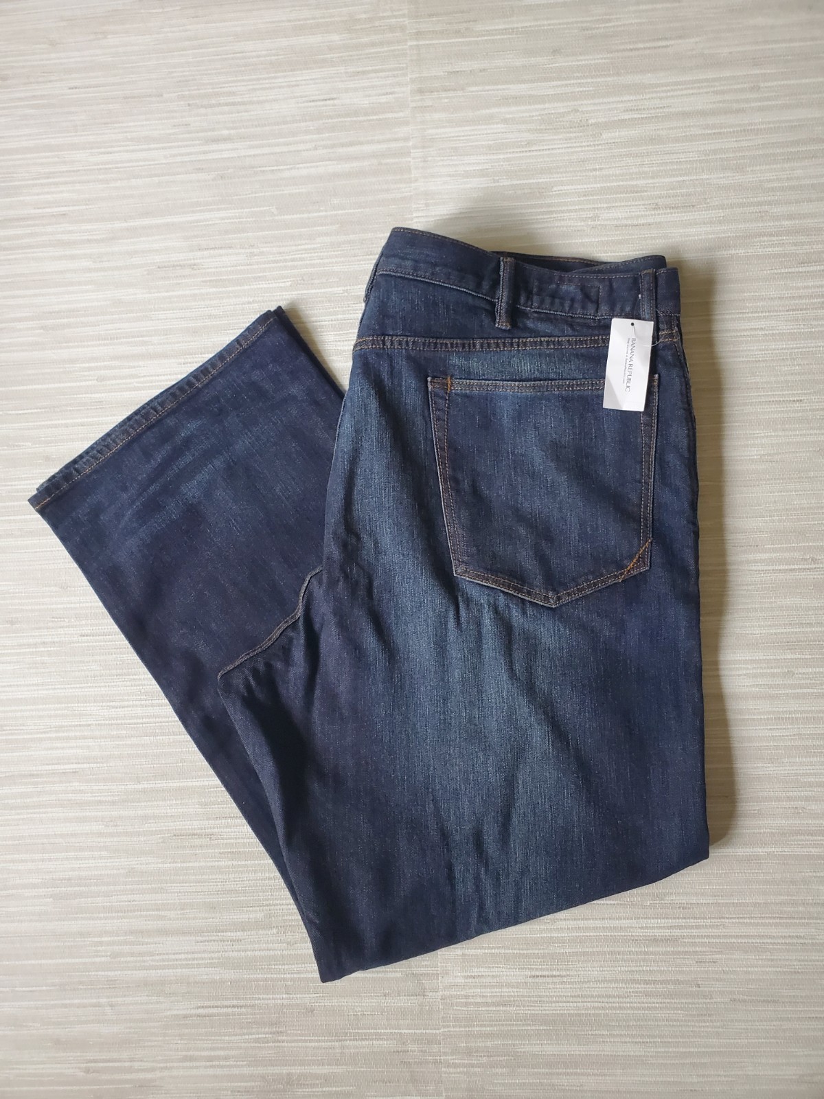 Banana Republic Men’s Classic Straight Leg Jeans Dark Indigo Size 44 x 32 RT$120