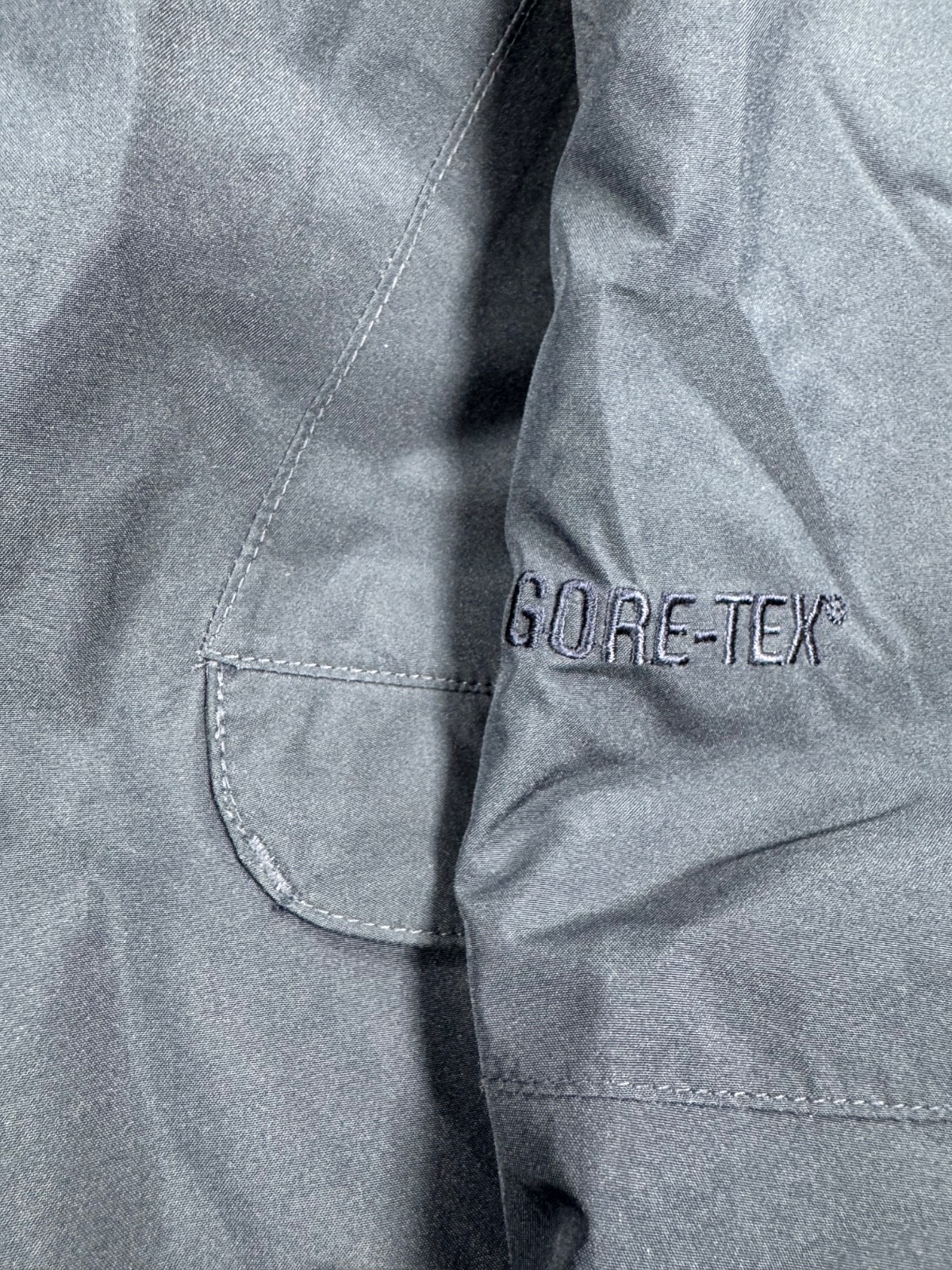 Sunice Gore-Tex Hooded Rain Jacket Parka Waterproof Navy Mens Large