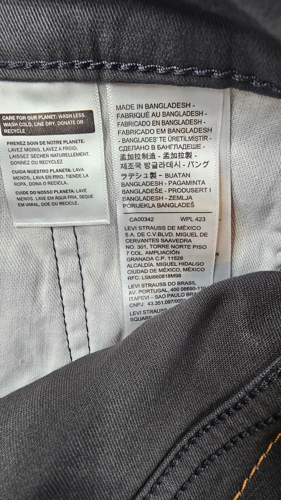 Levis 514 Straight Jeans Gray Charcoal Stretch Sits Below Waist CHOOSE YOUR SIZE