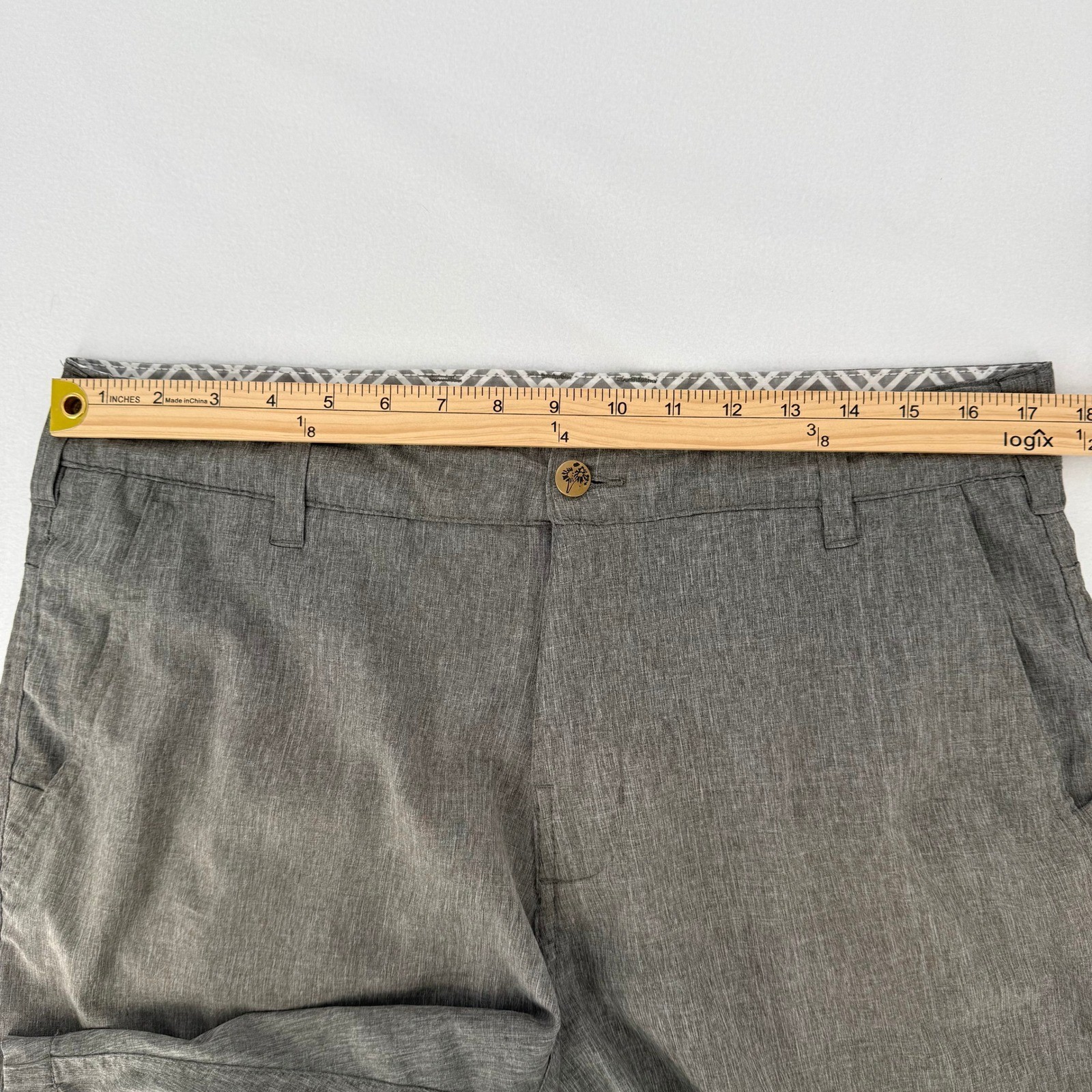 Trunks Multi-Functional Shorts Men 32 Grey Hybrid Quick Dry Casual