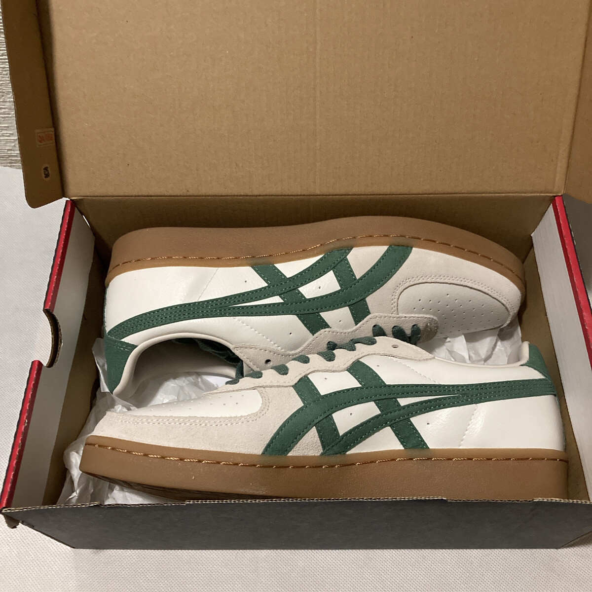 Onitsuka Tiger GSM 1183A353 128 CREAM HIKING GREEN Unisex Shoes