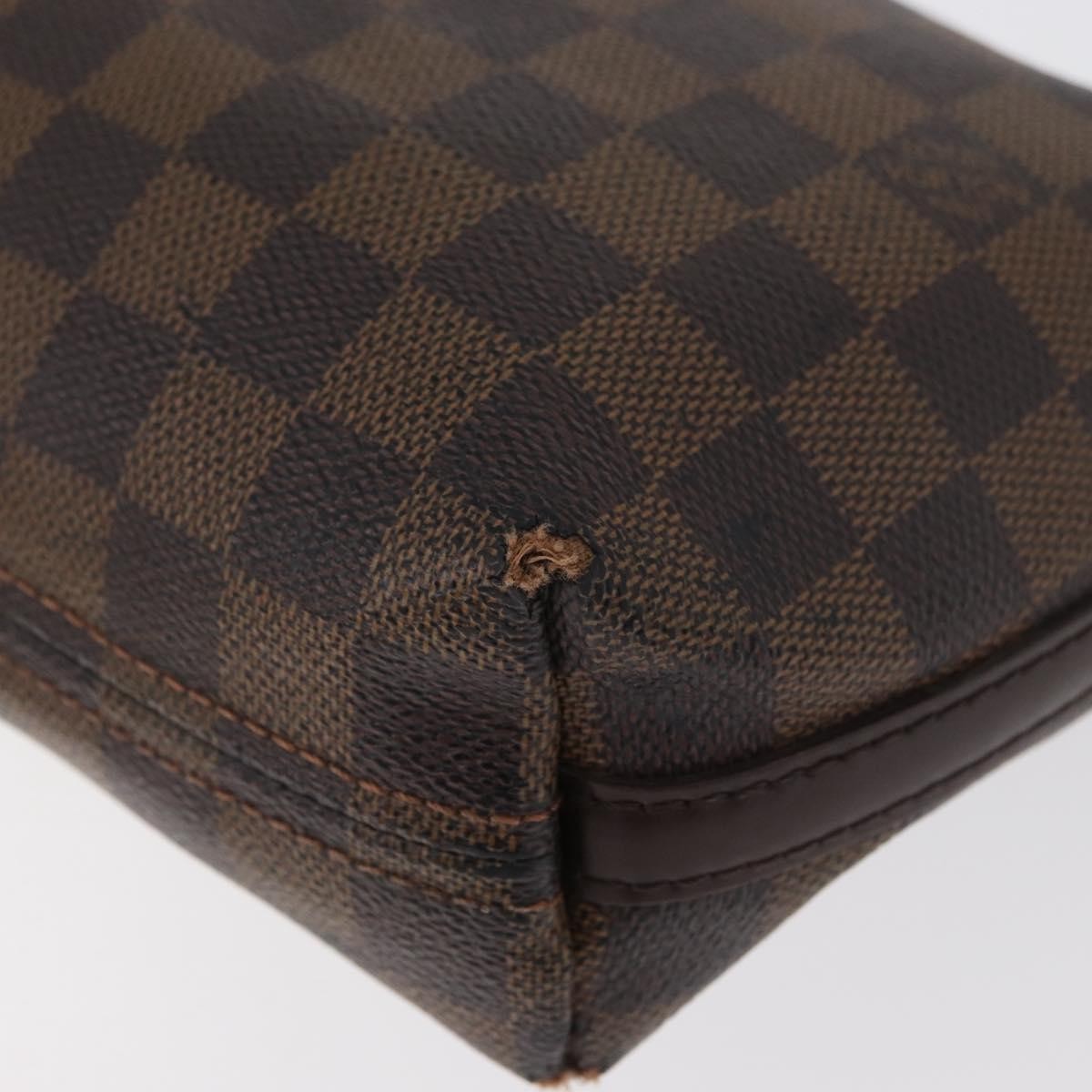 LOUIS VUITTON Damier Ebene Illovo PM Shoulder Bag N51996 LV Auth BA12761