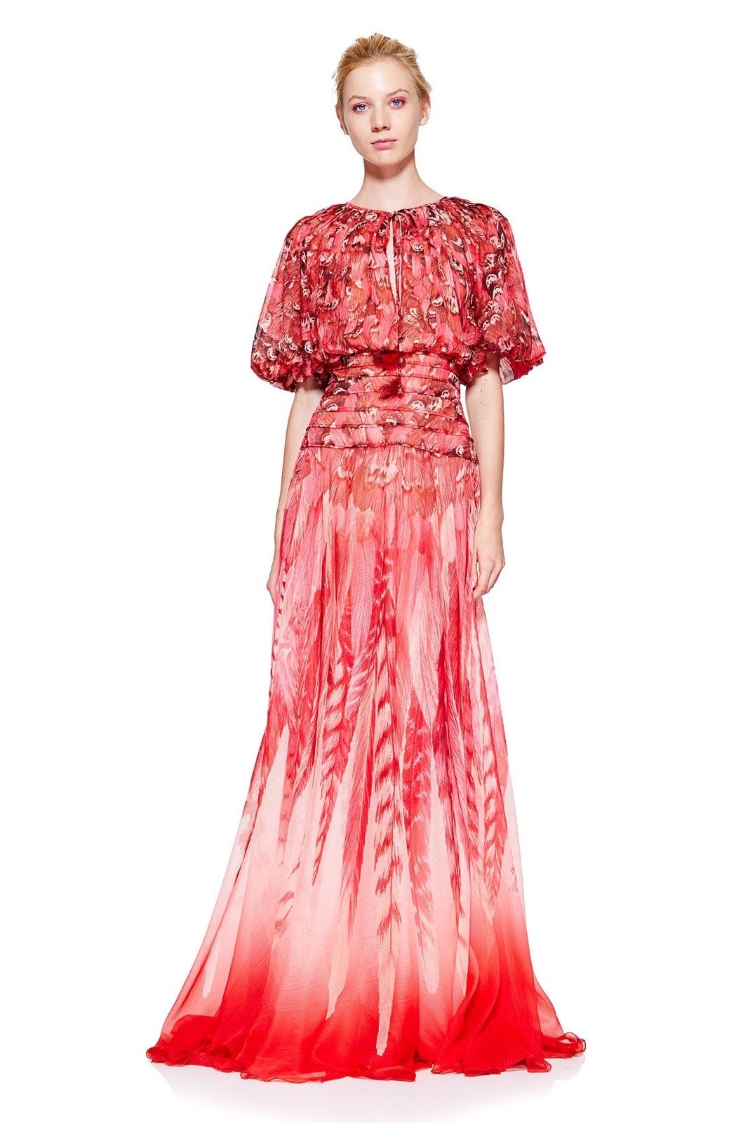 TADASHI Shoji Harpina Gown Dress Special Order A-Lina Feminine and Airy 2