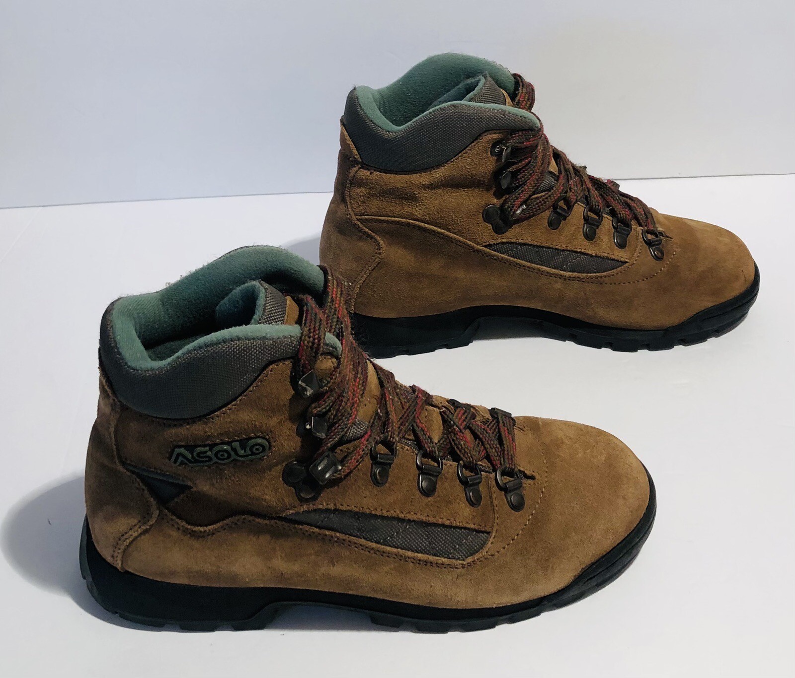 Asolo Classic Mens Brown Suede Leather Hiking Boots Size US 6 EU 38 2/3