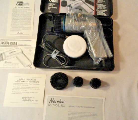 Norelco – Man Care – Collection – ELECTRIC SHOE POLISHING KIT – SP35 New Other