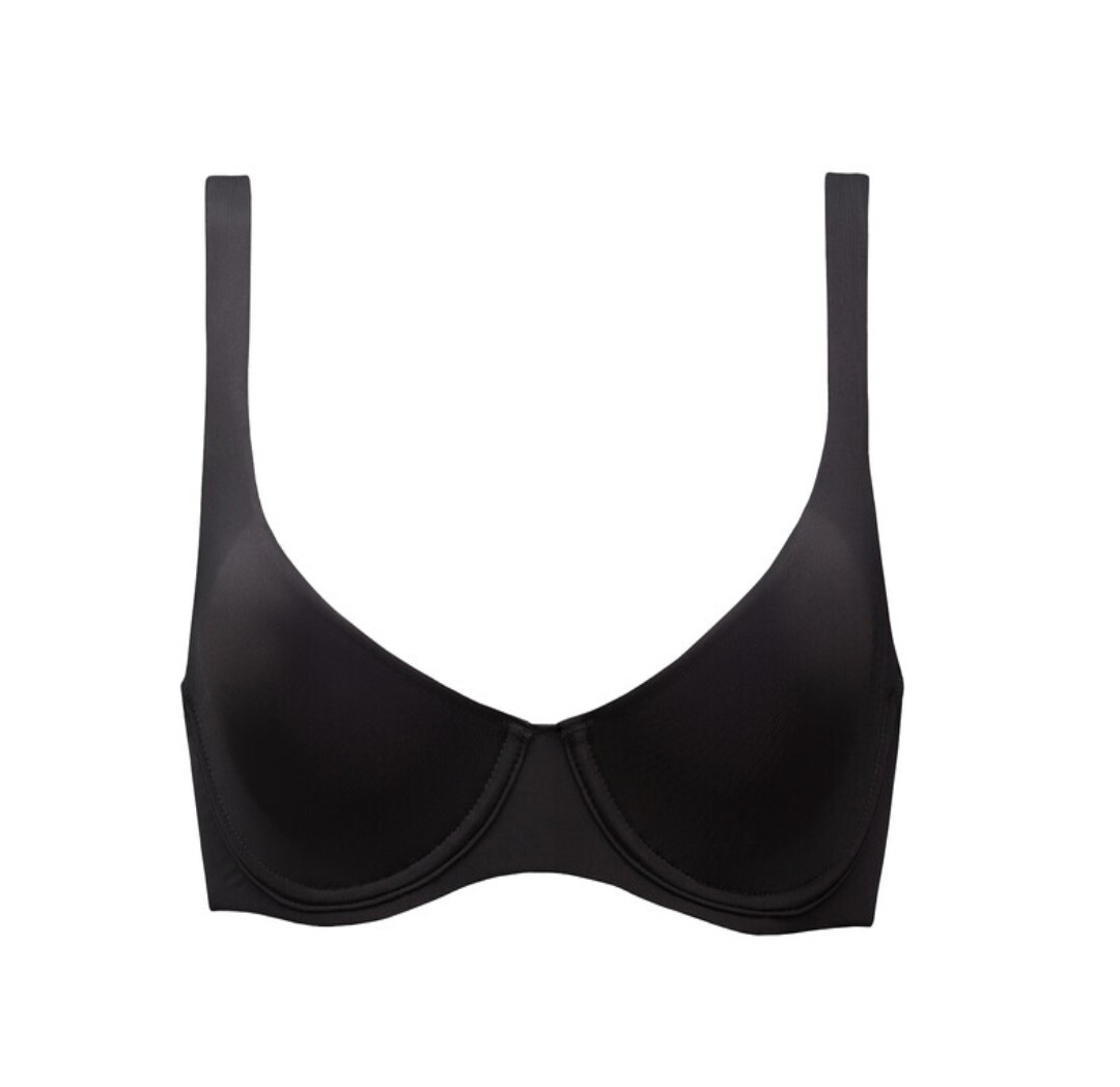 NWT Cuup Bra The Scoop Micro Black 36B