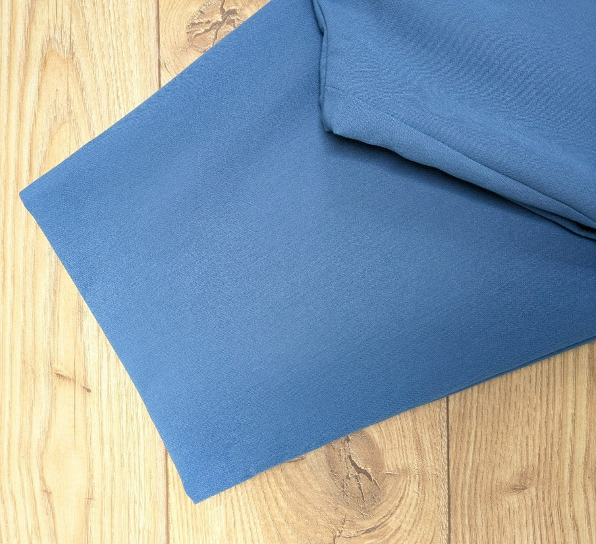BNWT M&S BLUE Barrel Leg High Waist Pleated Smart TROUSERS UK 16 regular