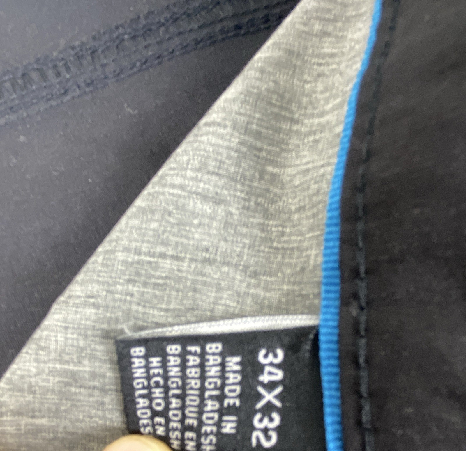 Kenneth Cole New York TECHNI-COLE Slim Fit Lightweight Tech Pants Black 34