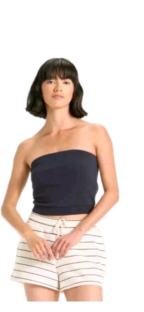 Tube Top Medium Womens Y2k Studio Festival Universal Thread Blue