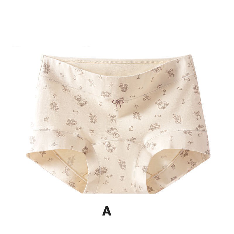 4X Women Cotton Boy Shorts Floral Print Light Tummy Control Full Coverage L-2XL