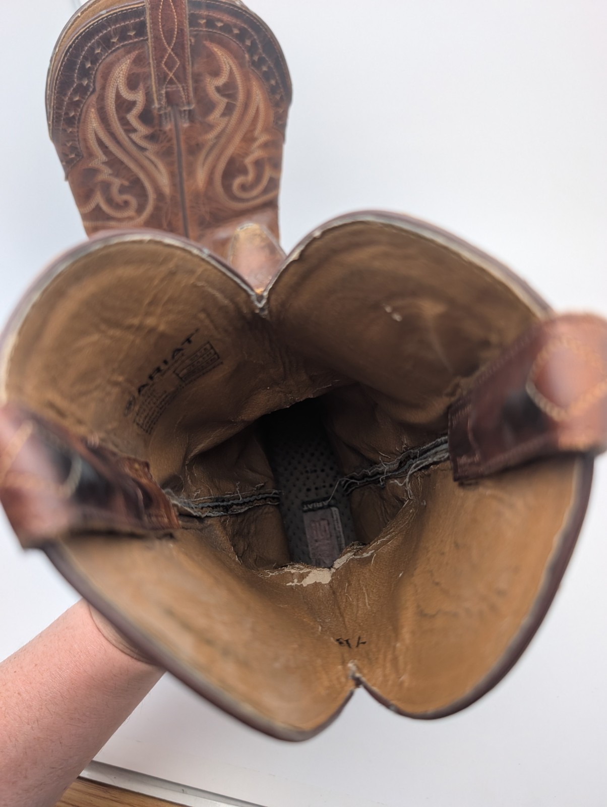 Ariat WOMEN’S 7 B Heritage Western Regular Toe Boot Caramel Model #10005908 LOOK