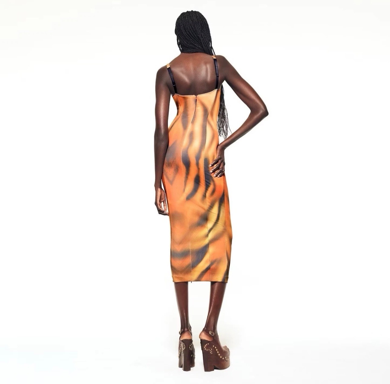 Skims X Roberto Cavalli Underwire Dress Tiger Face Print Size XS (SOLD OUT!)