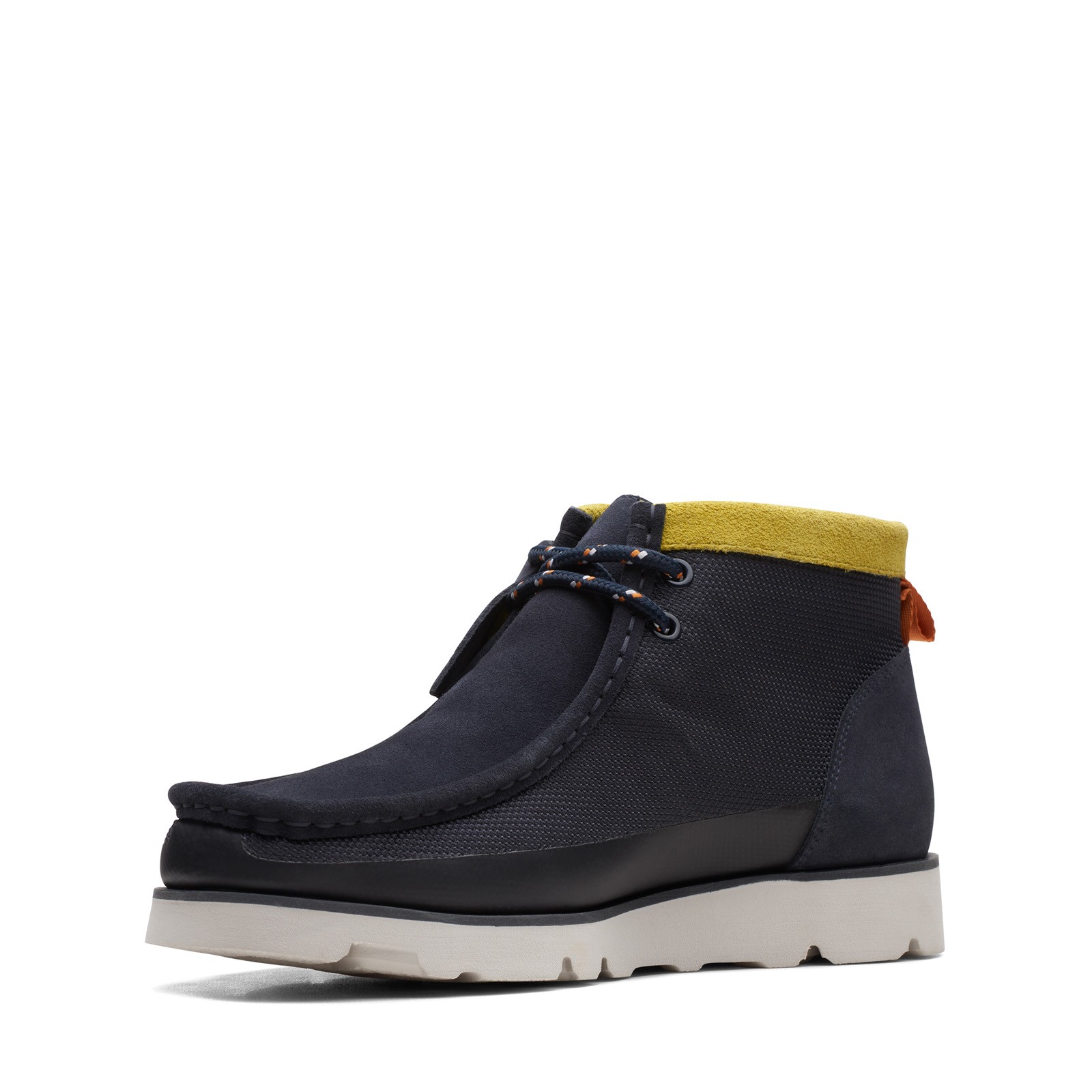 Clarks Wallabee 2.0 Gore-Tex GTX 26167901 Mens Blue Suede Chukkas Boots