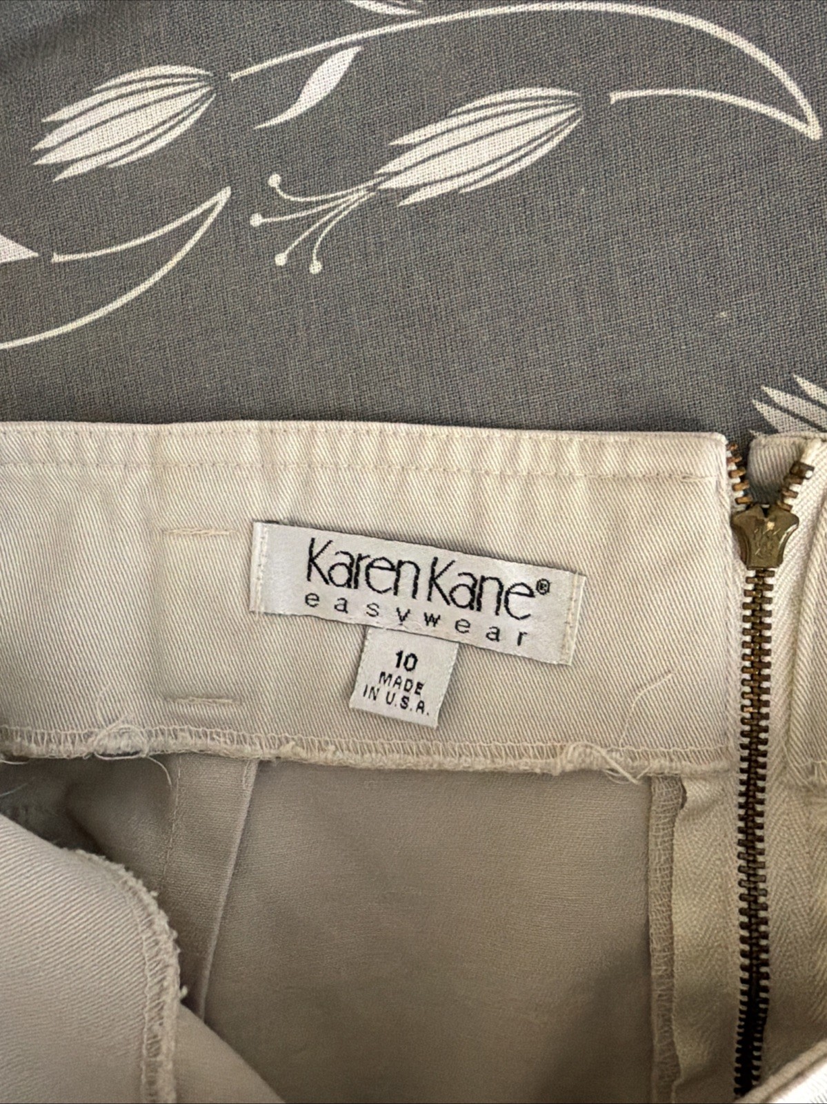 Karen Kane Maxi Skirt Beige Size 10