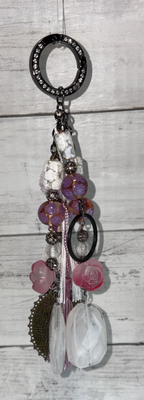 Purse Charm✨Bag Charm✨Bag Swag✨Handmade Bling Keychain✨Handbag Jewelry✨NWT