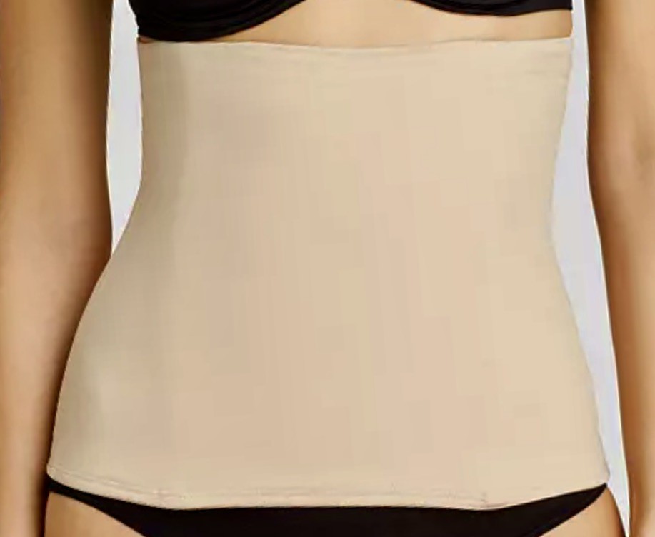 TC FINE INTIMATES Sleek Shapin Nude Firm Control Pull On Waist Cincher Women M L