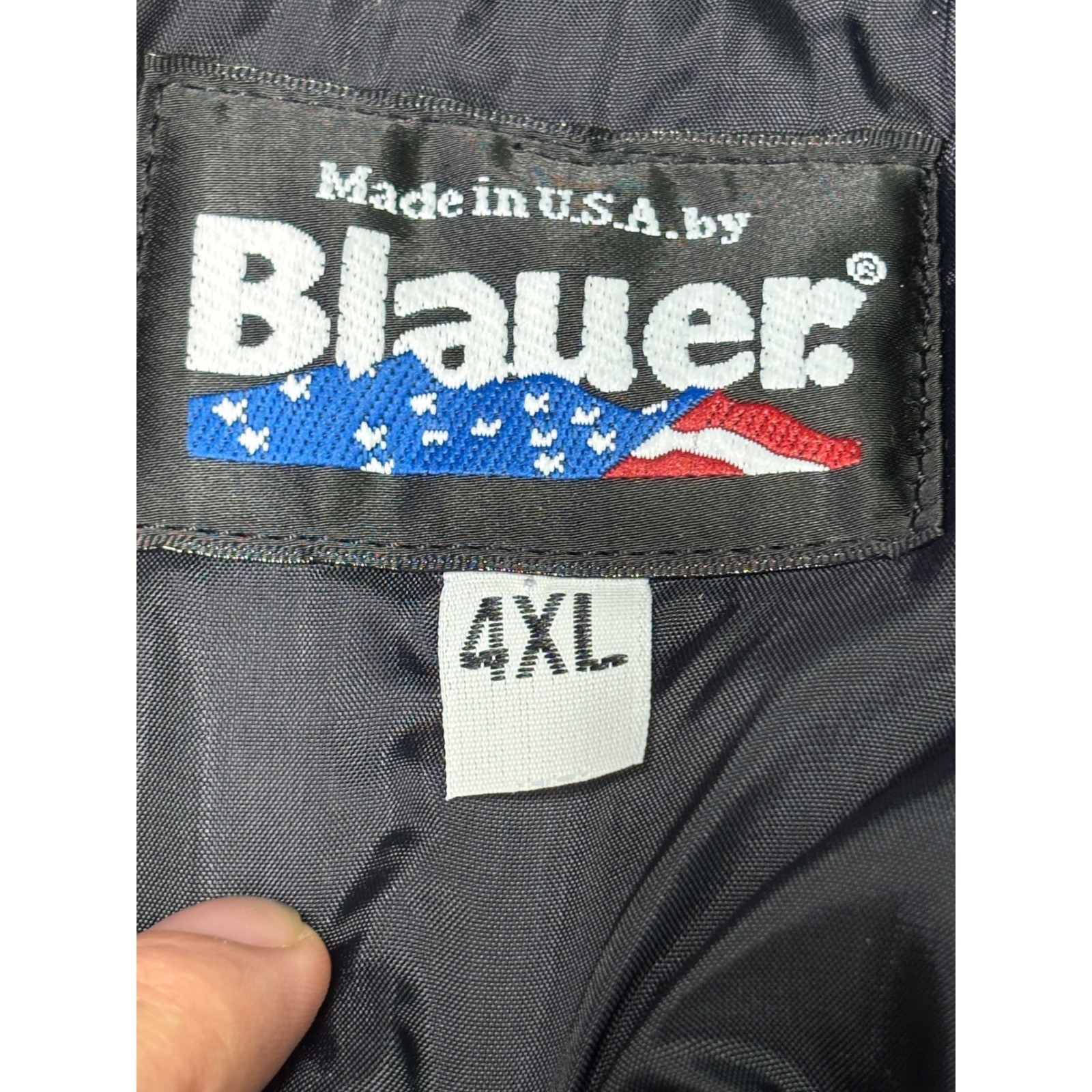 NWT Blauer GTX PLUS 9910Z Waist Length Jacket Dark Navy 4XL REG Made in USA
