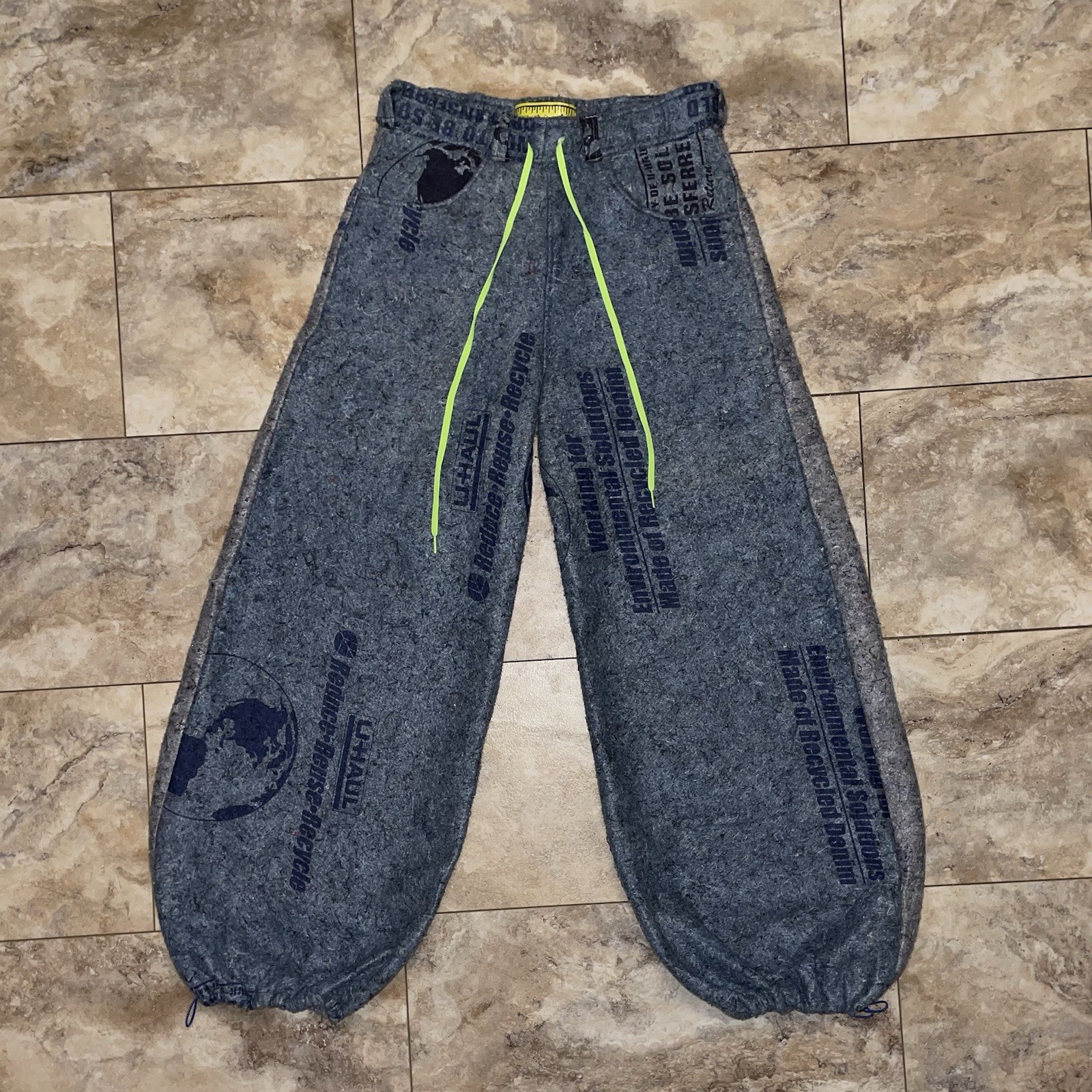 Kentucky Boy Tyler U-Haul Moving Blanket Sweatpants 31” Waist Signature Fit Rare